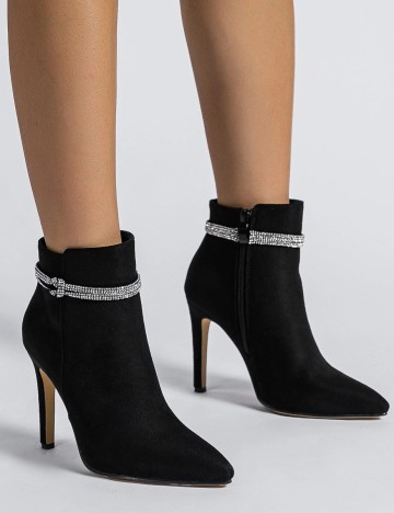 Botine SHEIN, negru, 41