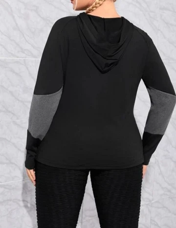 Hanorac SHEIN CURVE, negru, 2XL
