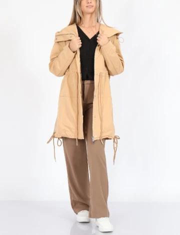 Geaca SHEIN, bej, XS