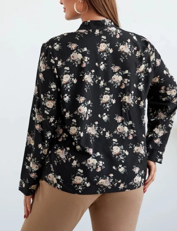 Bluza SHEIN CURVE, negru, 3XL
