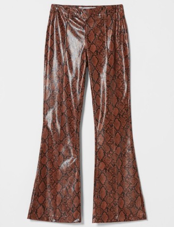 Pantaloni Bershka, maro, S
