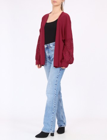 Blazer SHEIN, visiniu, S