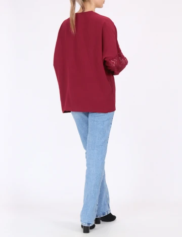 Blazer SHEIN, visiniu, S