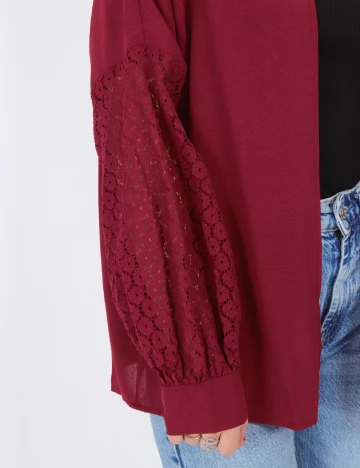 Blazer SHEIN, visiniu, S