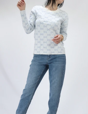 Bluza SHEIN, alb, M