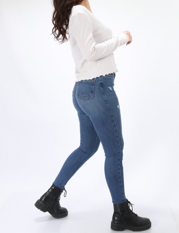 Blugi Only, albastru, S/34