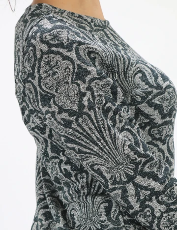 Rochie scurta Happy Holly, gri, 36/38