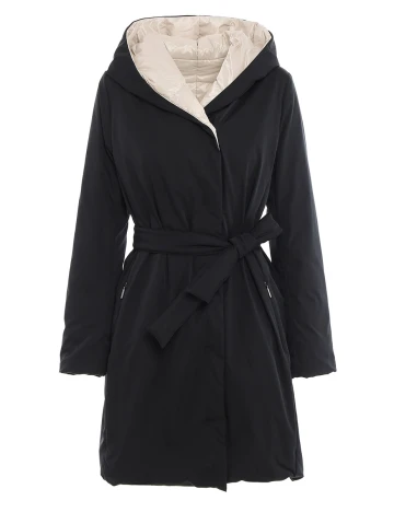 Geaca reversibila Weekend Max Mara, crem/negru, M