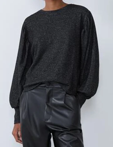 Bluza Zara, negru Negru