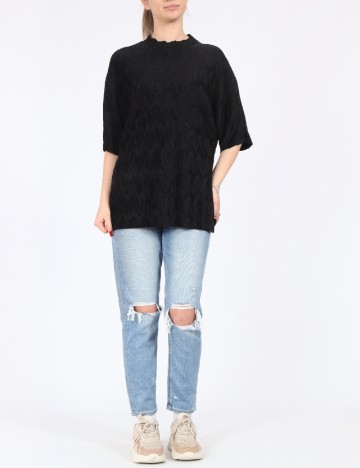 Bluza Mango, negru