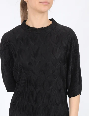Bluza Mango, negru Negru