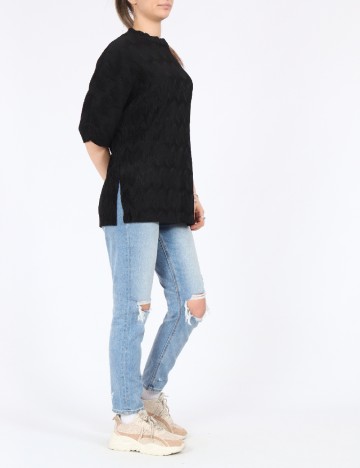 Bluza Mango, negru