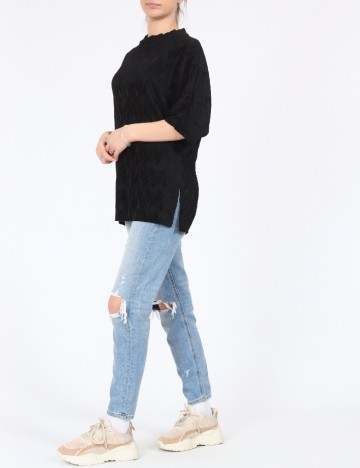 Bluza Mango, negru