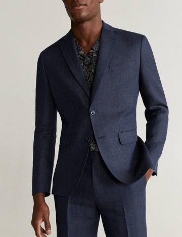 Sacou Mango, bleumarin, 48