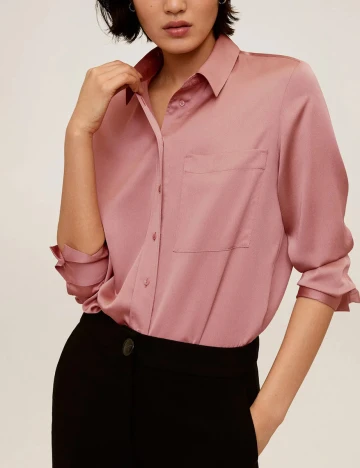 Camasa Mango, roz, L