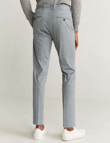 Pantaloni Mango, gri, 44