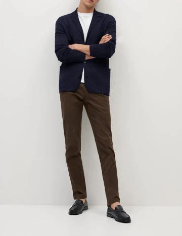 Cardigan Mango, bleumarin, S