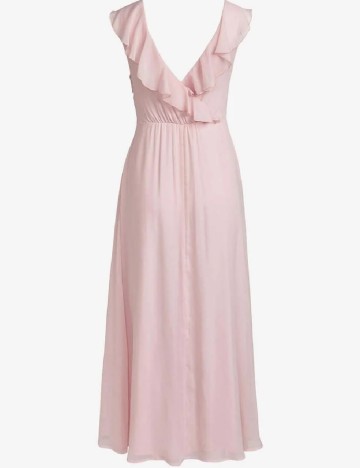 Rochie lunga Vila, roz, 36