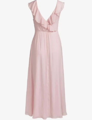 Rochie lunga Vila, roz, 36
