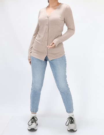 Cardigan Vero Moda, bej, M
