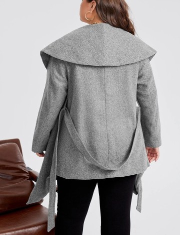 Palton SHEIN CURVE, gri, 2XL