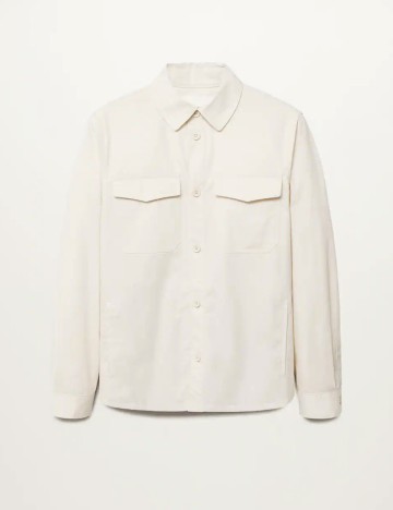 Camasa Mango, ecru, M