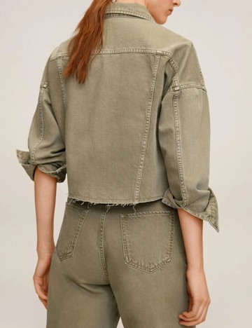 Jacheta Mango, verde, S