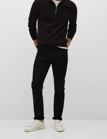 Pantaloni Mango, negru, 38