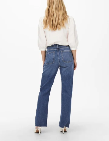 Blugi Jacqueline de Yong, albastru, S/32