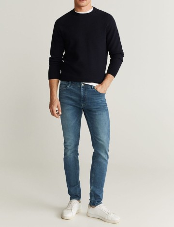Blugi Mango, bleumarin, 38