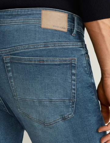 Blugi Mango, bleumarin, 38