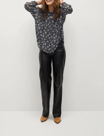 Camasa Mango, negru, XS