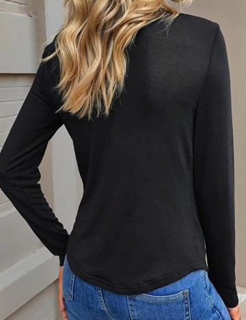 Bluza SHEIN, negru, S