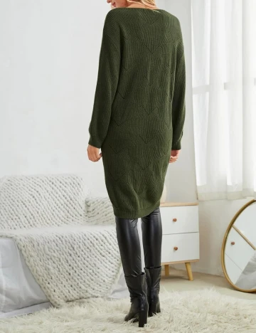 Rochie scurta SHEIN, verde, S Verde