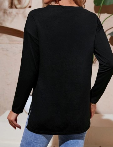 Bluza SHEIN, negru, S