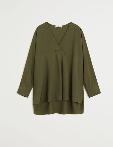 Bluza Mango, verde, XS