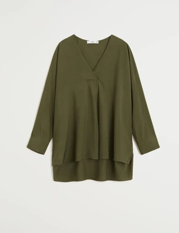 Bluza Mango, verde, XS Verde