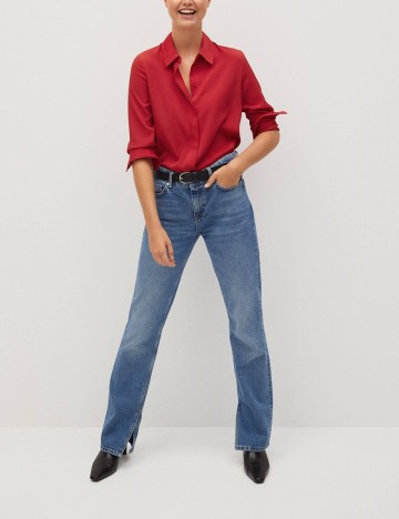 Camasa Mango, rosu, M