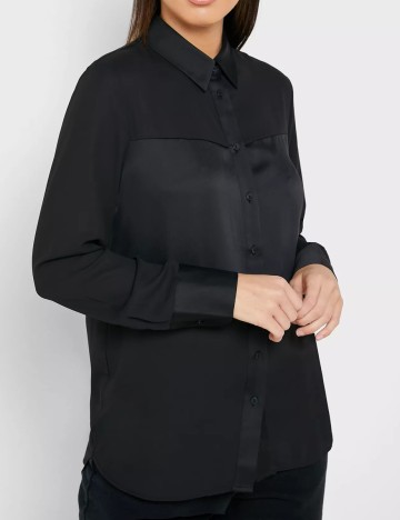 Camasa Mango, negru, XL