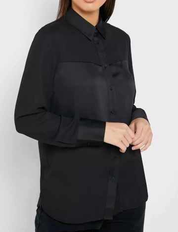 Camasa Mango, negru, XL