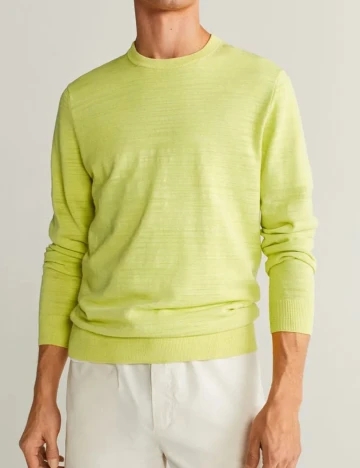 Bluza Mango, verde, L