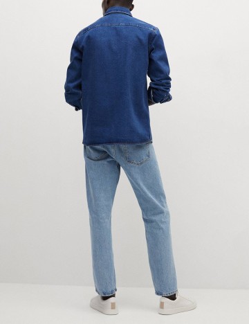 Camasa Mango, albastru, M