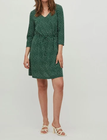 Rochie scurta Vila, verde Verde