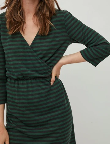 Rochie scurta Vila, verde, S