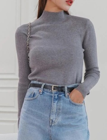 Bluza Dazy, gri, S