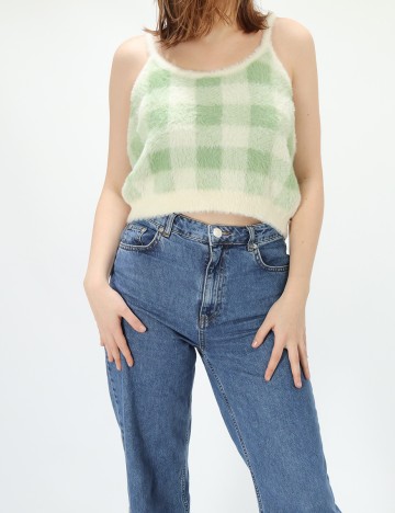 
						Top Vero Moda, verde, M