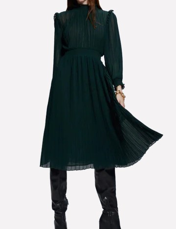 Rochie Zara, verde, XS