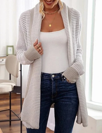 Cardigan SHEIN, gri, M Gri
