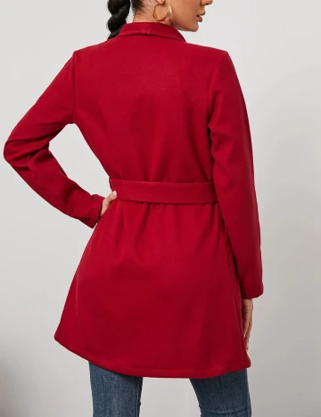 Palton SHEIN, rosu, XL
