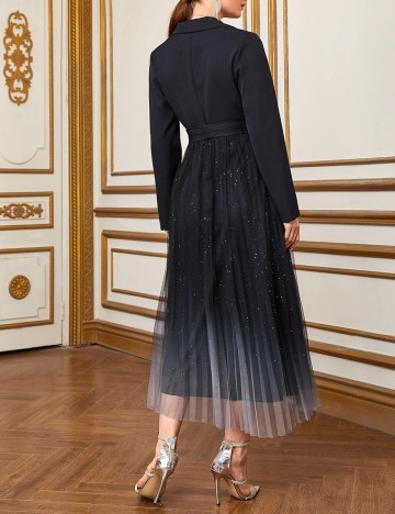 Rochie lunga SHEIN, bleumarin, L